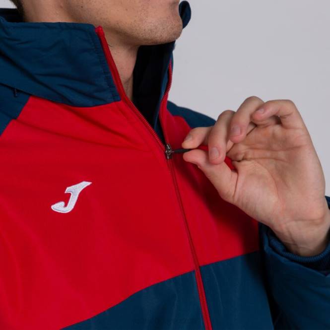 anorak andes Joma lacivert kırmızı erkekler 0RJD789