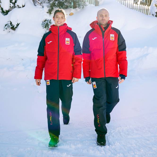 anorak eğlence ispanyol olimpiyat komitesi Joma kırmızı0RJD2596