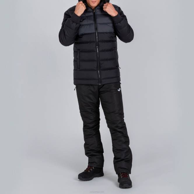 anorak kentsel ii Joma siyah koyu gri erkekler 0RJD4075