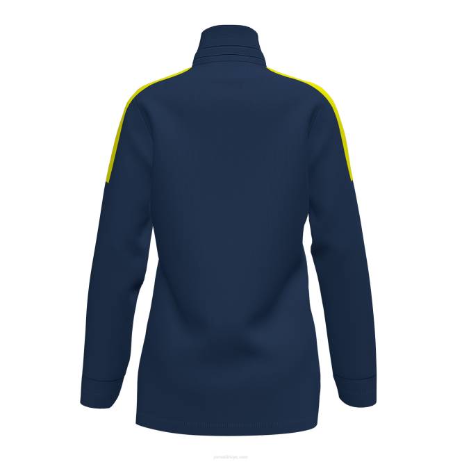 anorak üçlüsü Joma lacivert floresan sarı kadınlar 0RJD2458