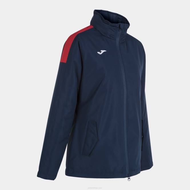 anorak üçlüsü Joma lacivert kırmızı kadınlar 0RJD4043