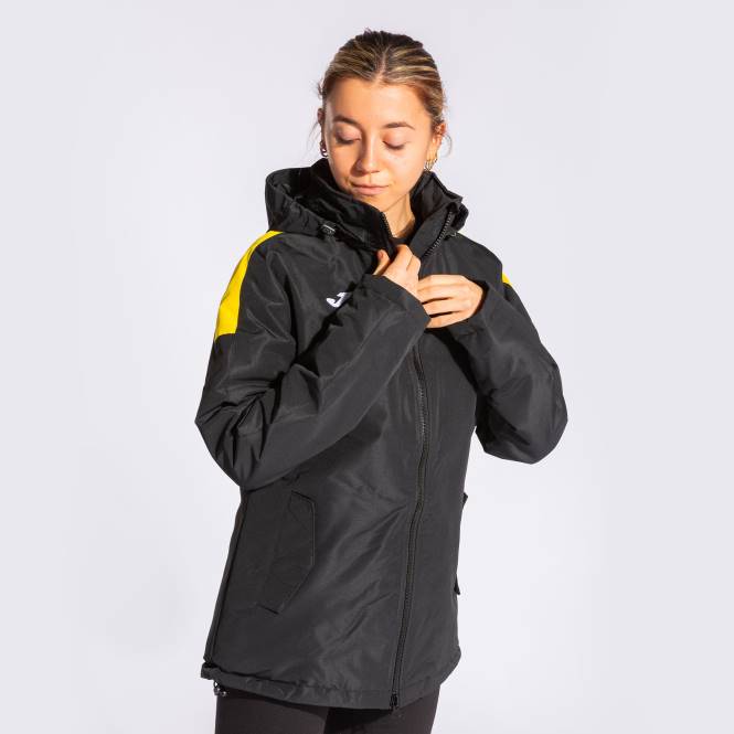 anorak üçlüsü Joma siyah Sarı kadınlar 0RJD2650
