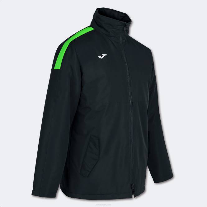 anorak üçlüsü Joma siyah floresan yeşil erkekler 0RJD1493