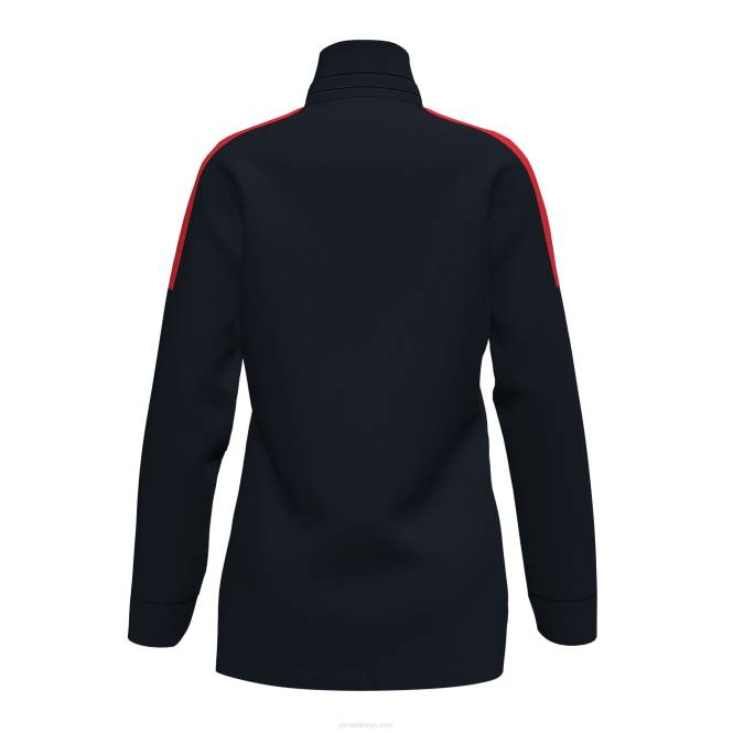 anorak üçlüsü Joma siyah kırmızı kadınlar 0RJD1635