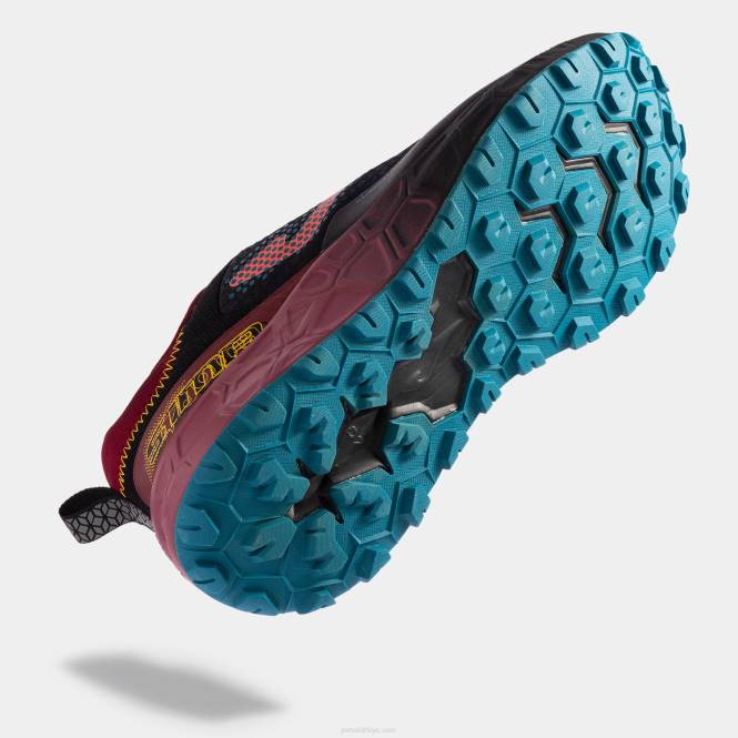 arazi koşu ayakkabısı tksima 23 Joma koyu gri bordo erkekler 0RJD193