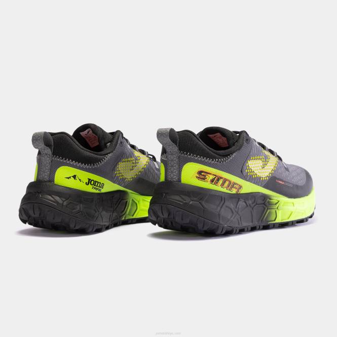 arazi koşu ayakkabısı tksima 23 Joma siyah floresan sarı erkekler 0RJD3266