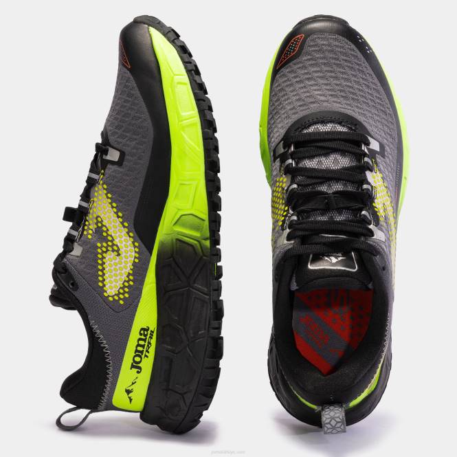 arazi koşu ayakkabısı tksima 23 Joma siyah floresan sarı erkekler 0RJD3266