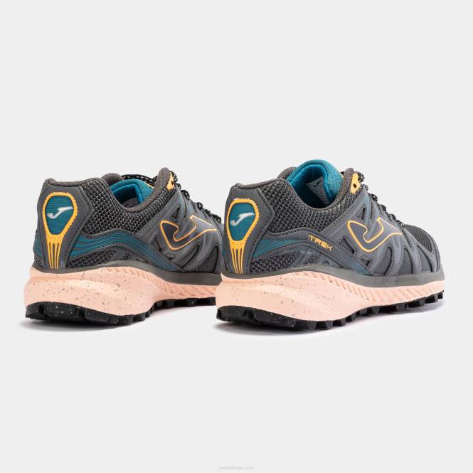 arazi koşu ayakkabısı tktrek 23 Joma haki somon kadınlar 0RJD2418