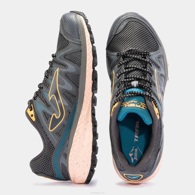 arazi koşu ayakkabısı tktrek 23 Joma haki somon kadınlar 0RJD2418