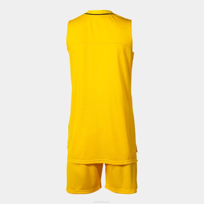 atlanta\yı ayarla Joma sarı siyah kadınlar 0RJD2516