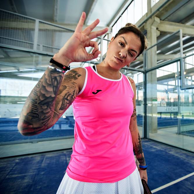 atlet molası Joma floresan pembe kadınlar 0RJD2106