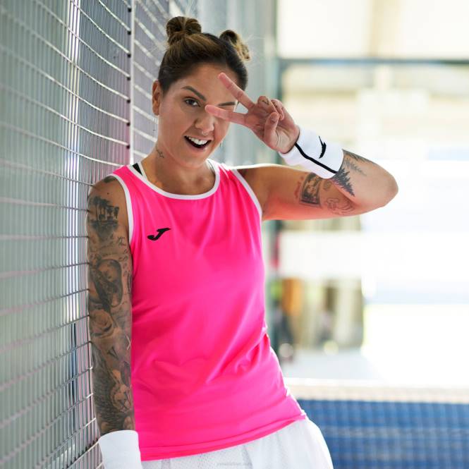 atlet molası Joma floresan pembe kadınlar 0RJD2106