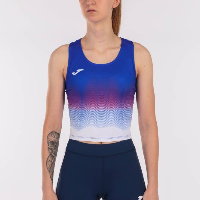 atlet üstü elit vii Joma kraliyet mavisi beyaz kırmızı kadınlar 0RJD3662