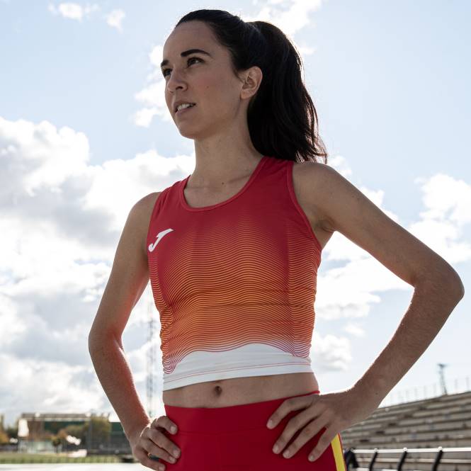 atlet üstü elit vii Joma kırmızı beyaz sarı kadınlar 0RJD2315