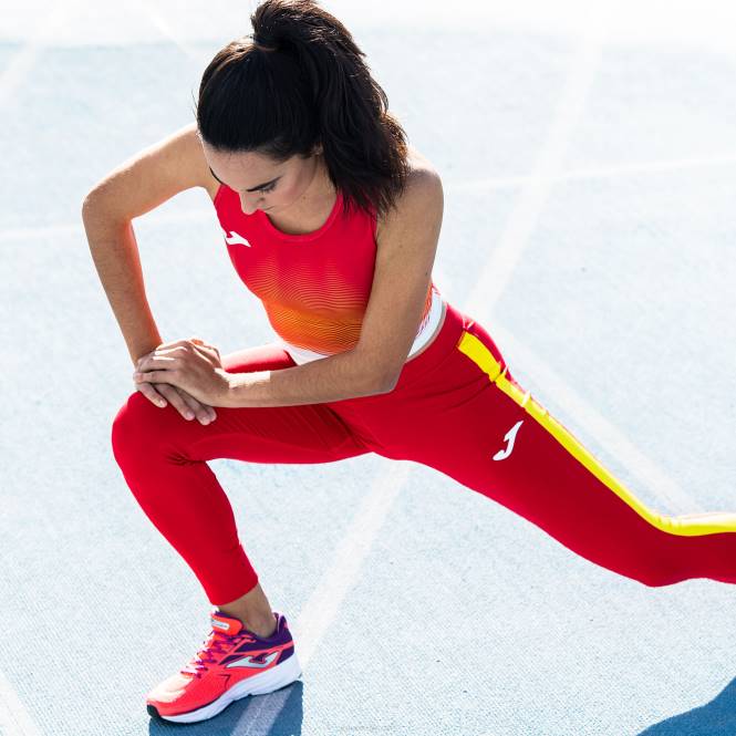 atlet üstü elit vii Joma kırmızı beyaz sarı kadınlar 0RJD2315