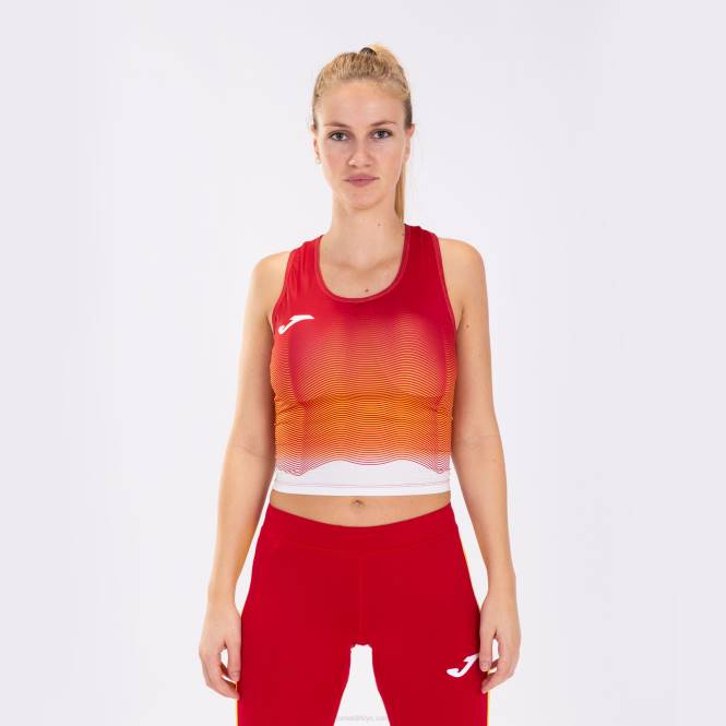 atlet üstü elit vii Joma kırmızı beyaz sarı kadınlar 0RJD2315