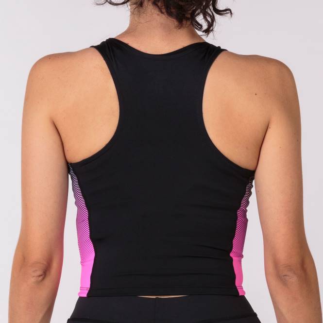 atlet üstü elit vii Joma siyah floresan pembe beyaz kadınlar 0RJD2598