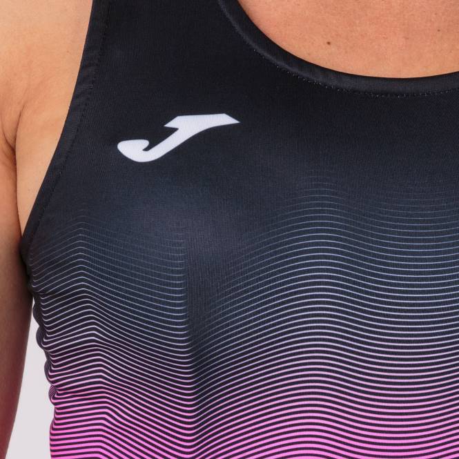 atlet üstü elit vii Joma siyah floresan pembe beyaz kadınlar 0RJD2598