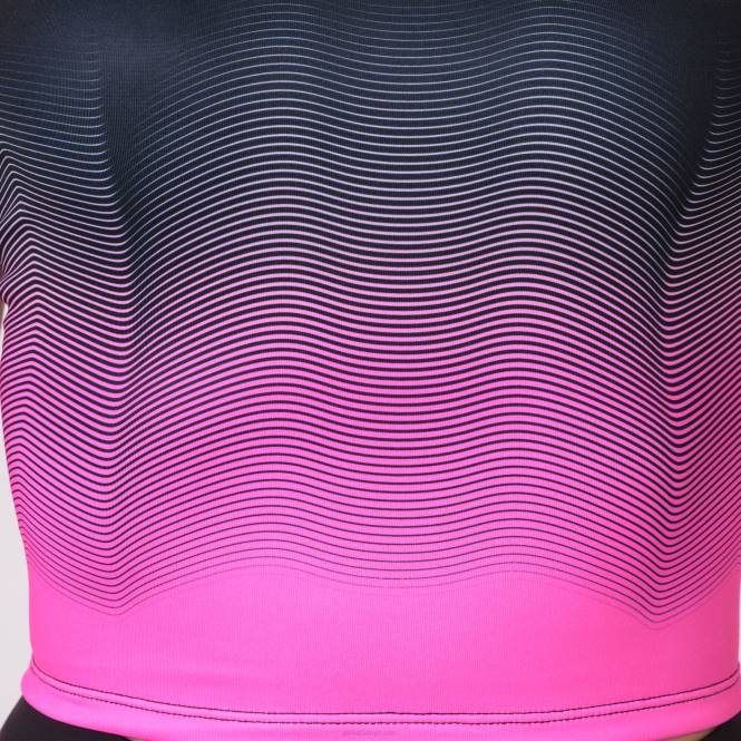 atlet üstü elit vii Joma siyah floresan pembe beyaz kadınlar 0RJD2598