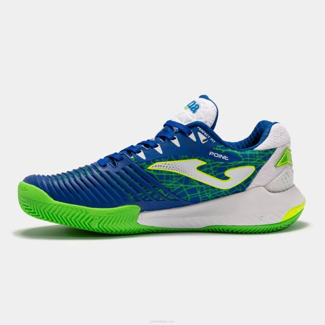 ayakkabı noktası 22 sert mahkeme Joma kraliyet mavisi floresan sarı0RJD3754