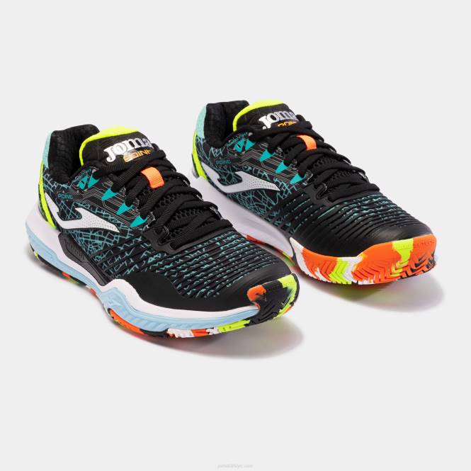 ayakkabı noktası 22 sert mahkeme Joma siyah mx yeşil0RJD72