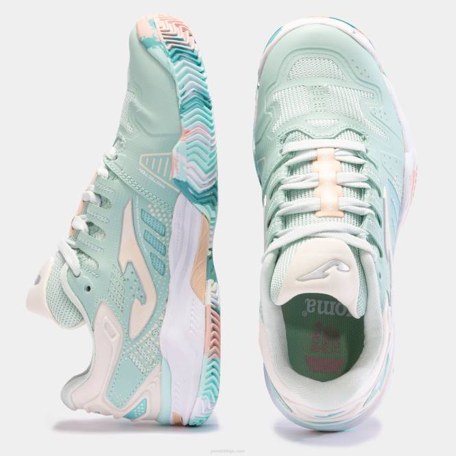 ayakkabı slam jr 23 kil junior Joma turkuaz pembe0RJD2698