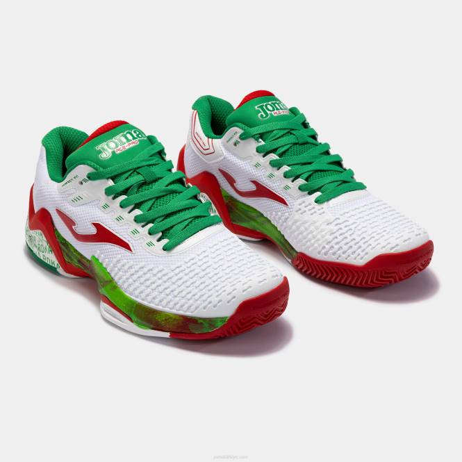 ayakkabı tace 23 roma kili Joma Beyaz kırmızı0RJD115