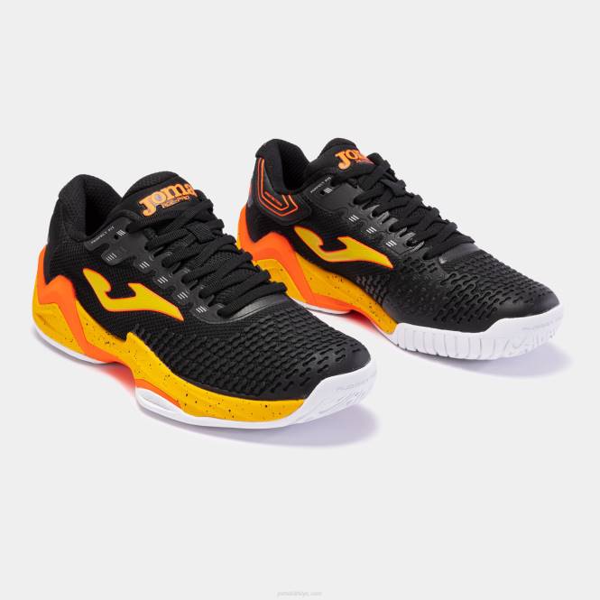 ayakkabı tace 23 sert kort Joma siyah turuncu erkekler 0RJD3506