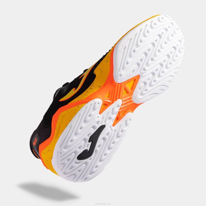 ayakkabı tace 23 sert kort Joma siyah turuncu erkekler 0RJD3506