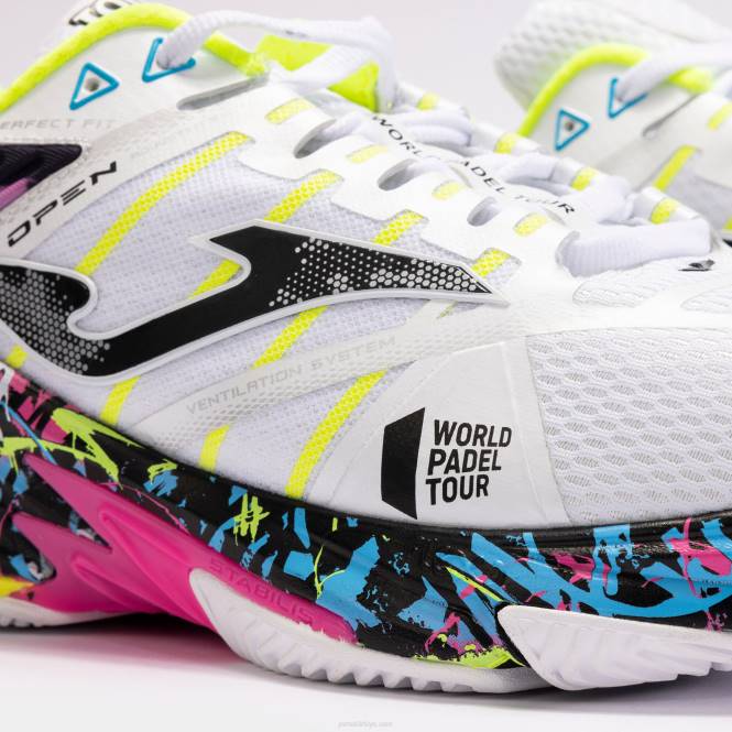 ayakkabı topen 23 dünya padel tour-wpt kil Joma beyaz0RJD53
