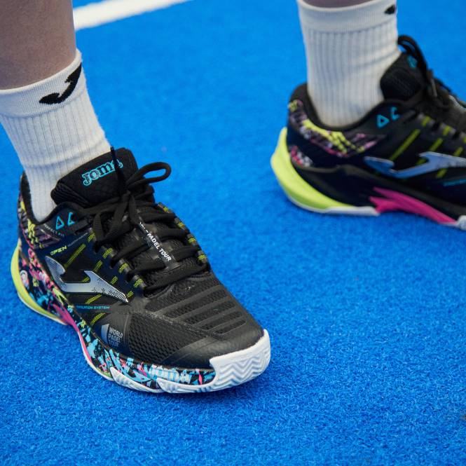 ayakkabı topen 23 dünya padel tour-wpt kil Joma siyah0RJD32