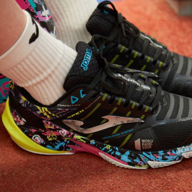 ayakkabı topen 23 dünya padel tour-wpt kil Joma siyah0RJD32