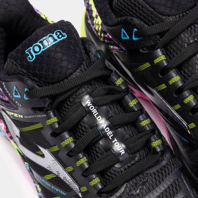 ayakkabı topen 23 dünya padel tour-wpt kil Joma siyah0RJD32