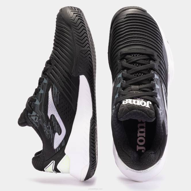 ayakkabı tpoint 23 sert kort Joma siyah pembe kadınlar 0RJD2149