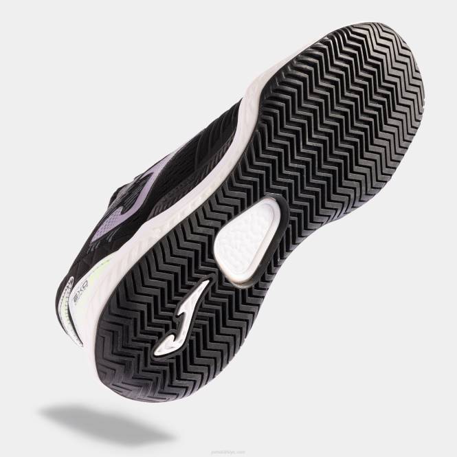 ayakkabı tpoint 23 sert kort Joma siyah pembe kadınlar 0RJD2149