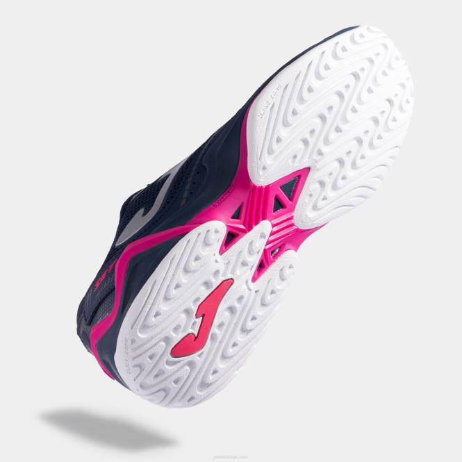 ayakkabı tset 23 sert kort Joma lacivert pembe kadınlar 0RJD1774