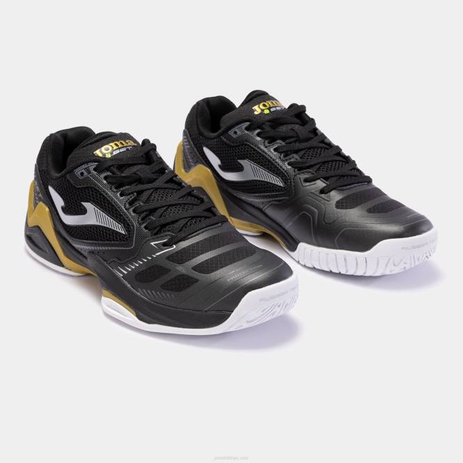 ayakkabı tset 23 sert kort Joma siyah kadınlar 0RJD2273