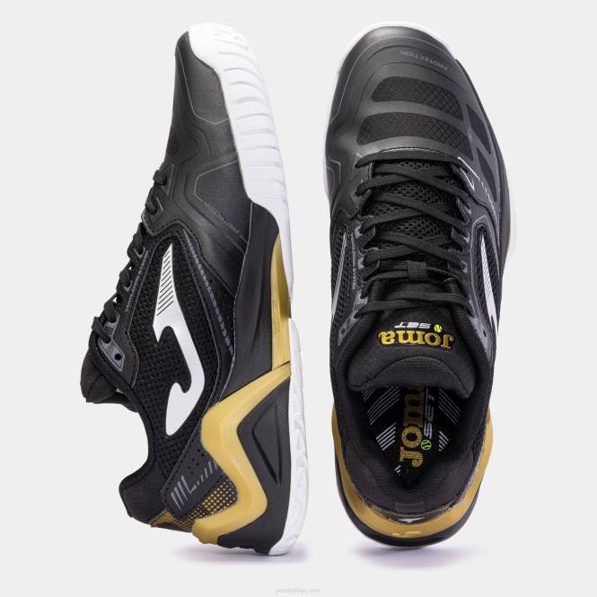 ayakkabı tset 23 sert kort Joma siyah kadınlar 0RJD2273