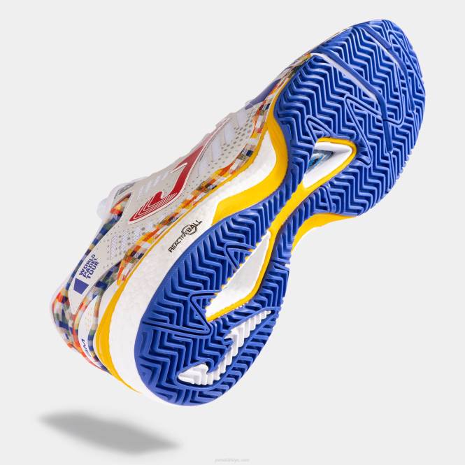 ayakkabı tslam 23 dünya padel tour-wpt kil Joma beyaz kraliyet mavisi kadınlar 0RJD3934