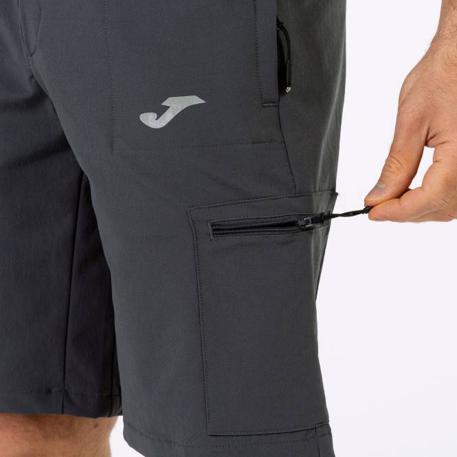 bermuda şort gezgini Joma koyu gri erkekler 0RJD675