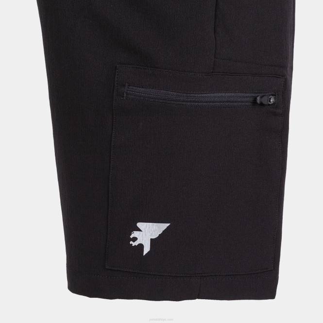 bermuda şort gezgini Joma siyah erkekler 0RJD148