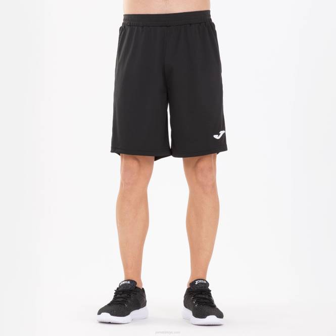 bermuda şort klasik Joma siyah beyaz erkekler 0RJD542