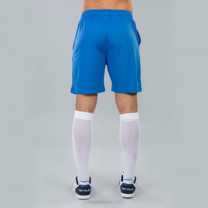 bermuda şort süpernova Joma kraliyet mavisi beyaz erkekler 0RJD934