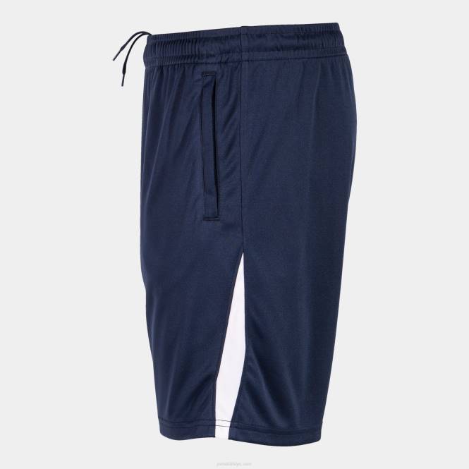 bermuda şort şampiyonası vii Joma lacivert beyaz erkekler 0RJD905