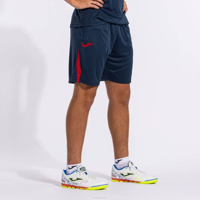 bermuda şort şampiyonası vii Joma lacivert kırmızı erkekler 0RJD4664