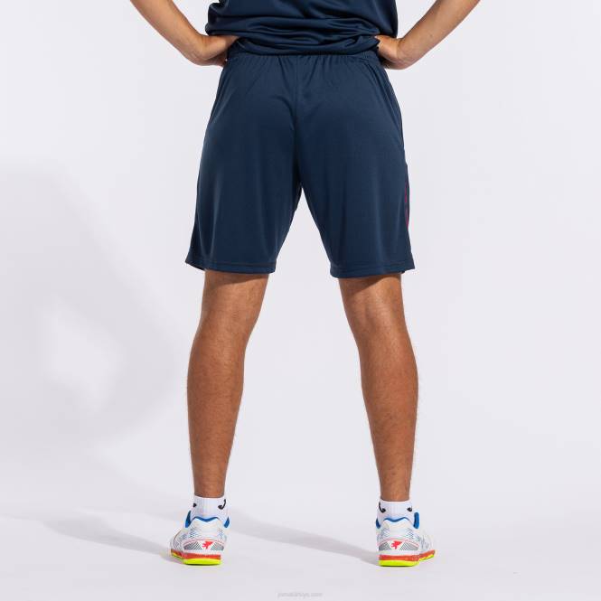 bermuda şort şampiyonası vii Joma lacivert kırmızı erkekler 0RJD4664