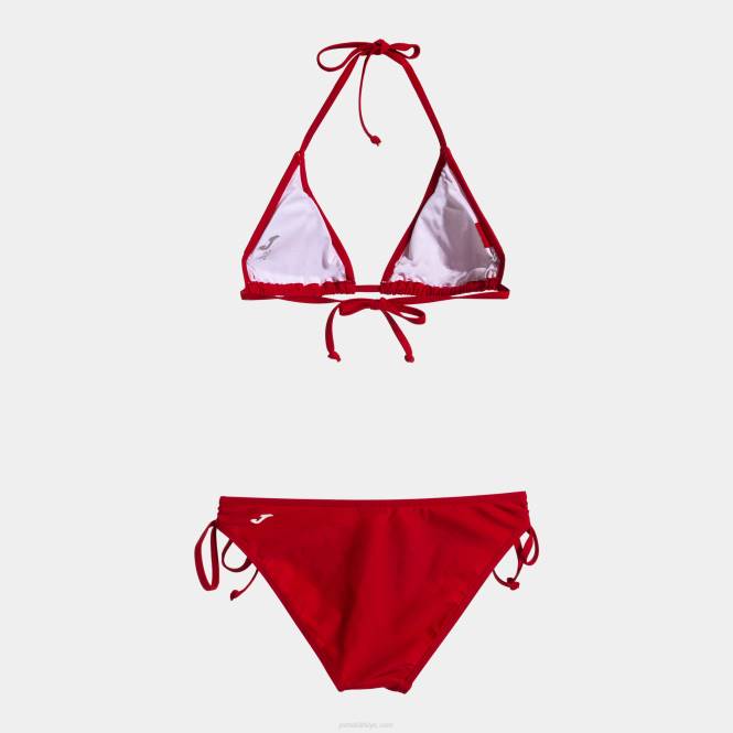 bikini santa monica Joma kırmızı kadınlar 0RJD4032