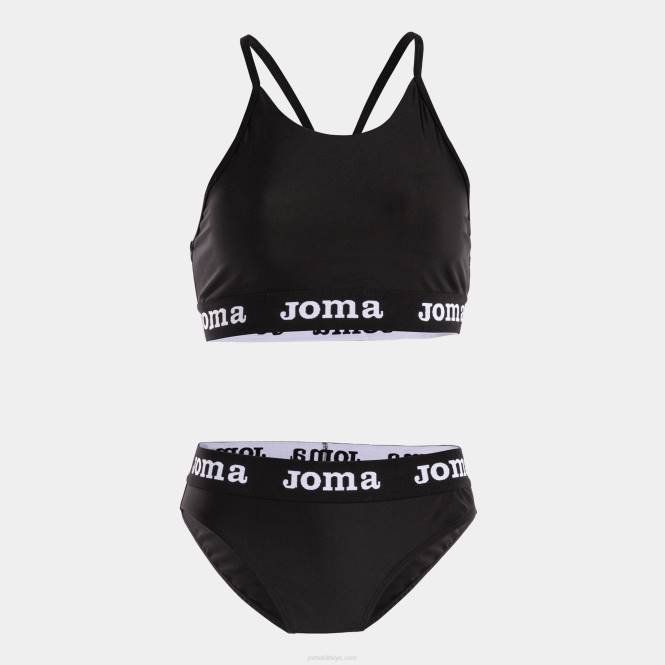bikini santa monica Joma siyah kadınlar 0RJD1876