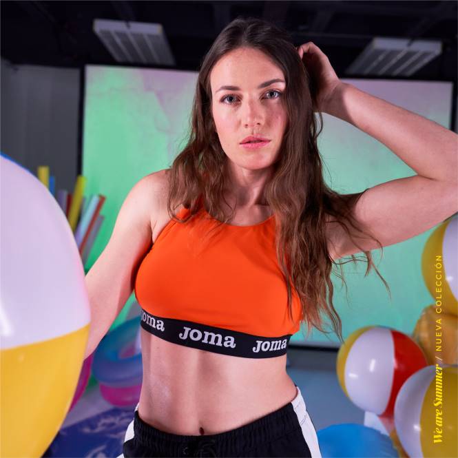 bikini santa monica Joma turuncu kadınlar 0RJD3985