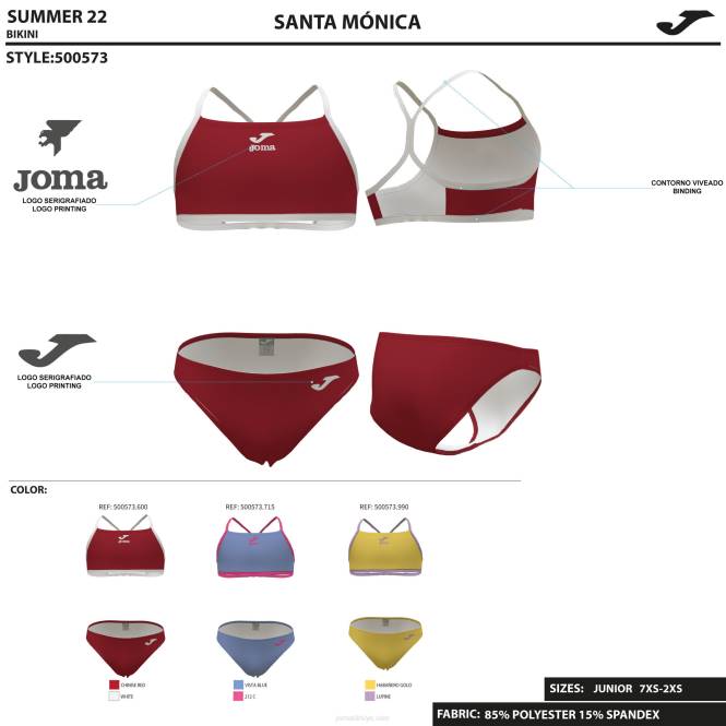 bikinili kız santa monica Joma mavi0RJD4376